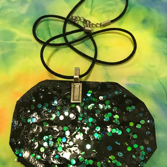 Reversible Exclusive Rare Unique Vintage One of a KInd Handmade Necklace - Picture 10 of 16